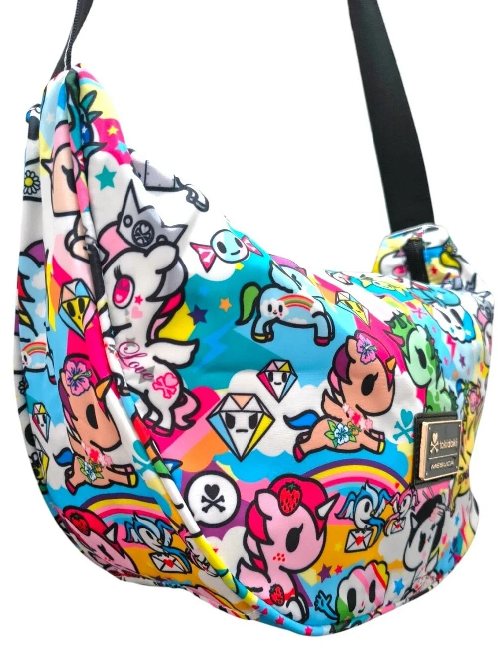TOKIDOKI UNICORNO Hobo Harajuku Streetwear Multi Colored BAG